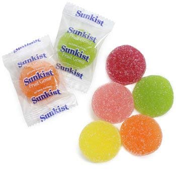 TheCandyCo (1lb) Sunkist Fruit Gems