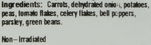 1-Pound, Frontier Deluxe Vegetable Soup, Mixed Dried Vegetables For Soup, Stew, Stir Fry, Onion, Carrots, Peas