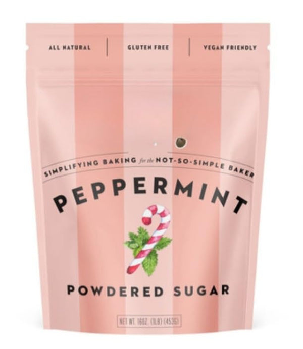 Generic Peppermint Powdered Gluten Free Vegan Sugar Holiday Sugar 1lb Limited Edition (1lb