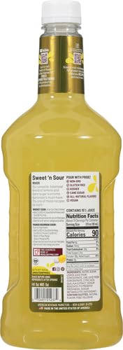 1.75 Master of Mixes, Sweet & Sour Mix, Liter Bottle