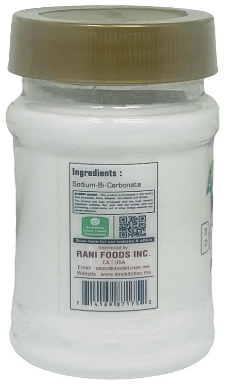 DESI KITCHEN AUTHENTIC INDIAN PRODUCTS 7oz (200g) Desi Kitchen Baking Soda | Sodium Bi-Carbonate | NON -GMO | Used
