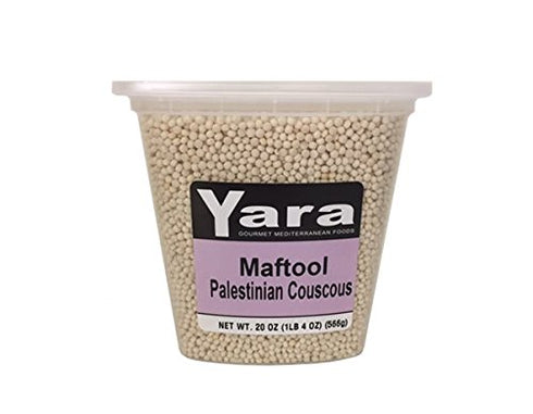 Yara Palestinian Couscous - Maftool (Container or Bag)
