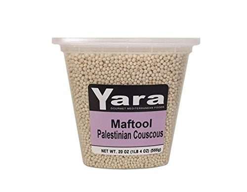 Yara Palestinian Couscous - Maftool (Container or Bag)