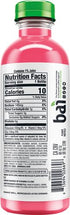 18 (Pack 4) Bai Flavored Water, Kula Watermelon, Antioxidant Infused Drinks, Fluid Ounce