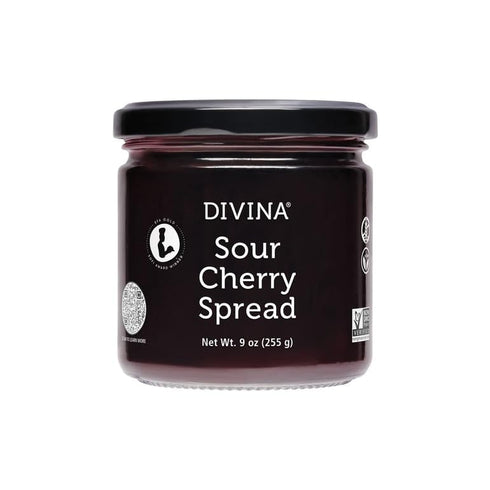 9 oz DIVINA Sour Cherry Spread Jam