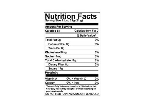 Country Wellbeing 16oz Goshen Amish Extremely Raw Buckwheat Honey - Unfiltered, Unprocessed, Pure & Natural - Harvested