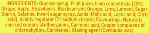 Rowntree's 120g (Pack 6) Rowntrees Fruit Gums