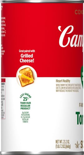 23.2 (Pack 4) Campbell's Condensed Healthy Request Tomato Soup, Ounce Can