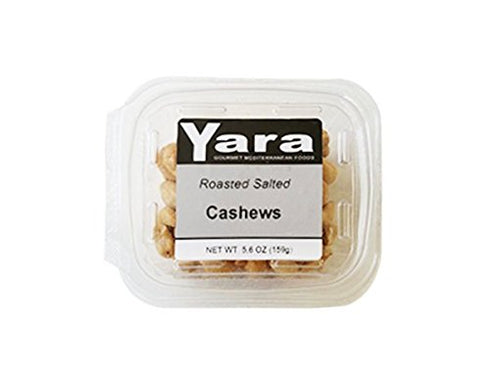 Yara Roasted Salted Cashews (Container or Bag)