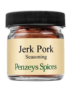Penzeys Jerk Pork Seasoning By Spices 1.0 oz 1/4 cup jar (Pack of