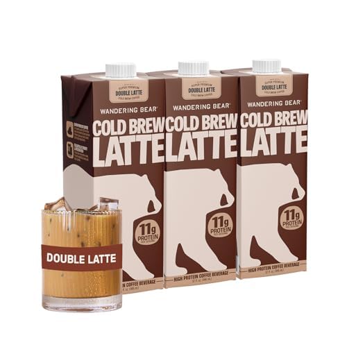 Wandering Bear Double Latte Organic Cold Brew Coffee 32 fl oz, 3