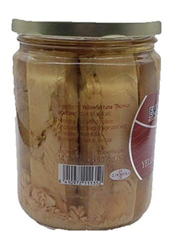 14oz/400grs 9.2oz/260grs Pack 1 Emperatriz | Yellowfin Tuna in Olive Oil | Atun de Aleta Amarilla en Aceite de Oliva |