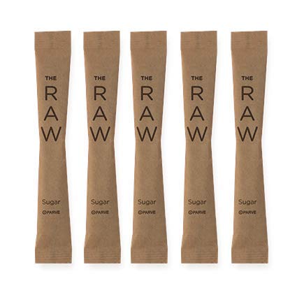 SUGART 500 Packets - THE RAW SUGAR - Individual Serving Stick - U Parve/Kosher