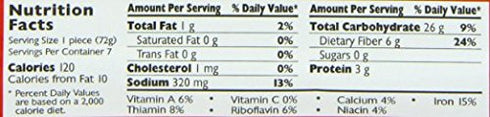 3 (1) (1) (1) 17.6 Oz. (3 Mestemacher Natural High Fiber Bread Flavor Variety Bundle: Whole Rye, Pumpernickel