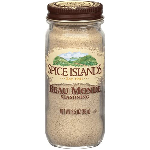 3.5 Island Spice Spice Islands Beau Monde Seasoning, Ounce