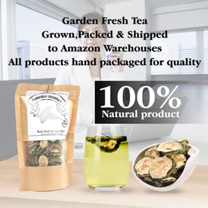 EidolonGreen Organic Sun-Dried Bitter Melon Tea (Kugua/??/??), 3 oz (88g) Dried Bulk Chinese Herbal