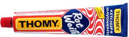 Thomy Rot Weise ( Red White - Ketchup & Mayonnaise In Tube )