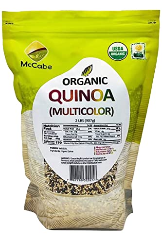McCabe Organic Multicolor Quinoa - Multicolor Quinoa Organic | Rich with Fiber