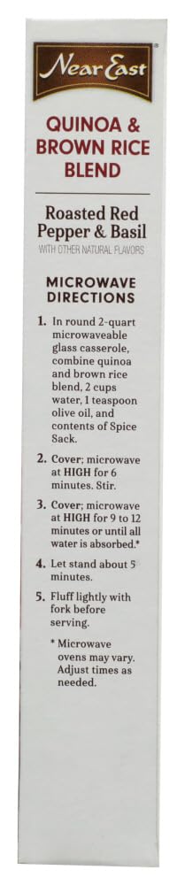 4.9 (Pack 3) Near East Roasted Pepper and Basil Quinoa Blend, ounces