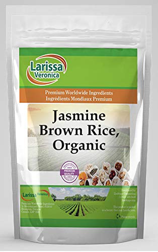 Larissa Veronica Jasmine Brown Rice, Organic (8 oz, ZIN: 526348) - 2 Pack