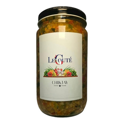 Generic 32 oz Haitian Chiktay Smoked Herring and Vegetable Spread, Jar