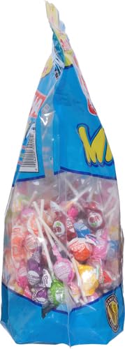 Tootsie Roll Charms Mini Pops, 18 Flavors, Individually Wrapped, 300 Count