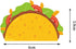 TzTwodcaz 12 Pcs Mexican Fiesta Dessert Cupcake Toppers Taco Cupcake Toppers for Mexican Themed Party Decorations