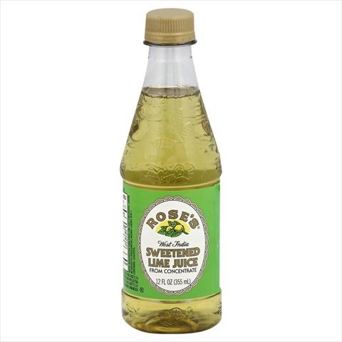 Roses 12 oz. Sweetened Lime Juice, Case Of 6 by Rose's