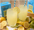 10 Packets, 5g 50 LonoLife Refreshing Protein Sips Lemonade Drink Mix, Single Serve Collagen Protein, Calories