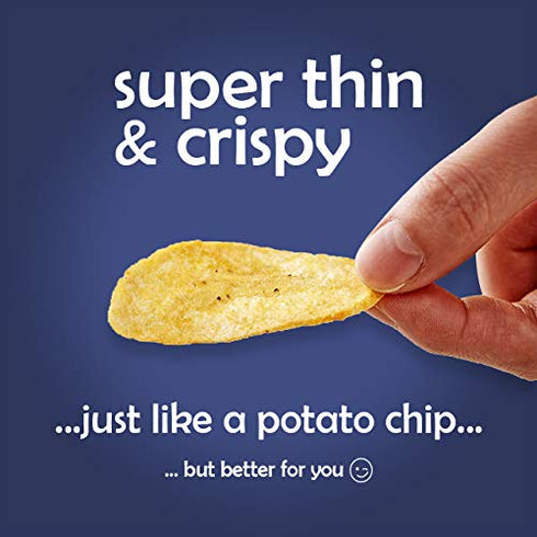 1 x6 Banana Chips Sea Salt Healthy Chips - Billion Probiotics healthy snacks for adults and kids, Gluten free Vegan