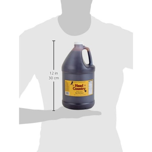 Head Country Bar-B-Q Sauce, Hickory Smoke 160 Ounce - Soy Free & Gluten Free BBQ Sauce