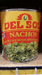 Del Sol Nacho Sliced Jalapeno Peppers 100 Oz (2 Pack)