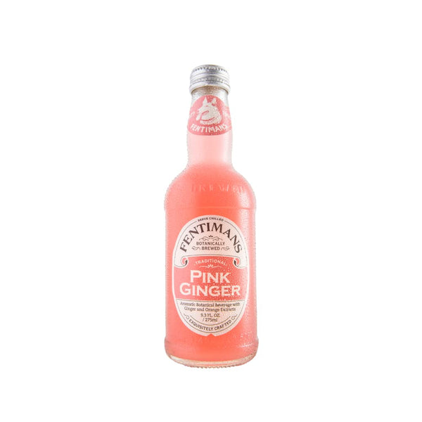 Fentimans Sparkling Pink Ginger Drink - Ginger Beer Non Alcoholic, Ginger Ale,