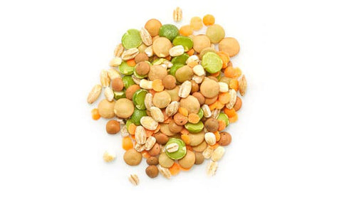 2.2 lb (35.2 oz), Yupik Organic Sunny Soup Mix with Lentils & Green Peas, Non-GMO, Vegan, Kosher, Source of Protein