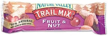 General Mills Granola Bars, Chewy Trail Mix Cereal, 1.2oz Bar, 16/Box