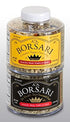 Borsari Seasoned Salt Combo - Multi-Use All Purpose Original and Cracked Pepper Seasonings - Gourmet Sea Salt Blends With Herbs and Spices - Gluten Free - Set of 2, 3-4 oz Shaker Bottles