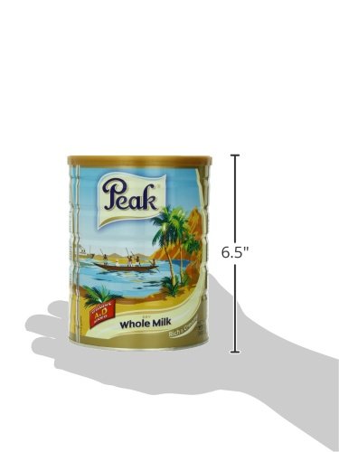 Peak 2 (900g) Whole Milk Powder, Pound Can - European Milk from Holland, rBST Free, Full Rich Flavor, Dissolves