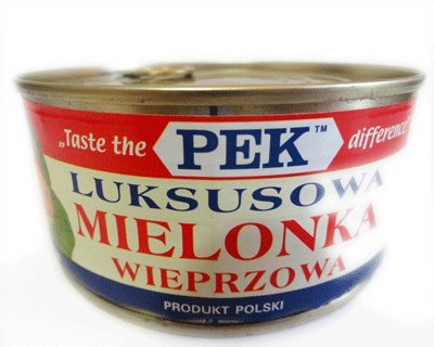Pek 10.5 oz Pork Chopped and Pork Skin in Natural Juices