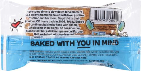 Bobo's Oat Bars 3 , Original, Ounce