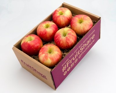 FruitShare Organic Honeycrisp Apple Gift by