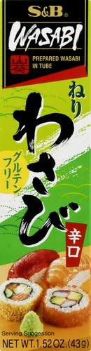 S&B 1.52 oz Prepared Wasabi in Tube