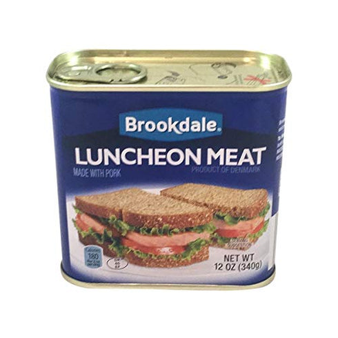 Brookdale Luncheon Meat Made with Pork - 1 Tin (12 oz)