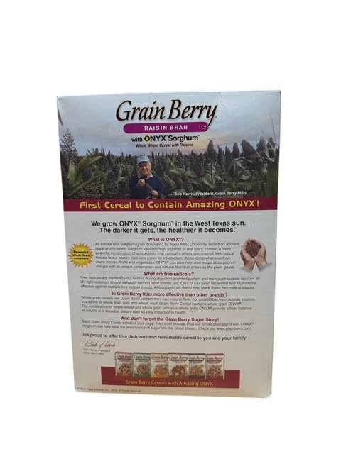 Grain Berry Raisin Bran with Onyx Sorghum