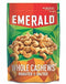 Emerald Roasted & Salted Whole Cashews, Stand Up Resealable Bag, 5 Oz