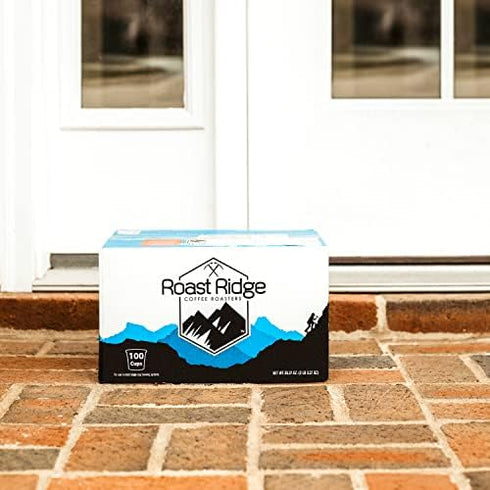 Pack, 100 Count (50 50 Roast Ridge Single Serve Coffee Pods for Keurig K-Cup Brewers, Variety Medium Roast, Chocolate