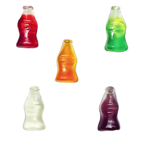 Gummy (4.4 Fruidles Mini Soda Pop Candy Mix, Delicious Multicolor Fruit Flavors, Party Candy Pounds)