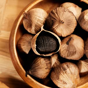 Homtiem Black Garlic 3.53 Oz (100g): Whole Fermented Black Garlic for Healthy Snacking