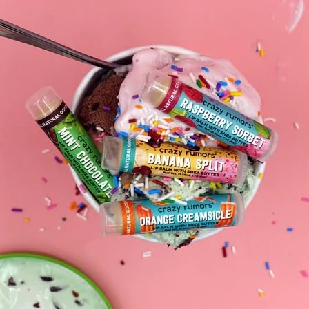 Frozen Treat Mix - Orange Creamsicle, Banana Split, Raspberry Sorbet, Mint Chocolate