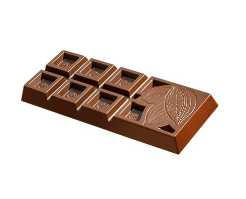 70% 35g (1.23oz). Pack 20 Valor. Impulse. Cocoa Dark Chocolate. No sugar added. of individual bars in display box.