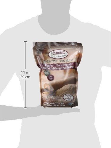 Namaste Foods 48-Ounces , Gluten Free Perfect Flour Blend, - Allergen Free
